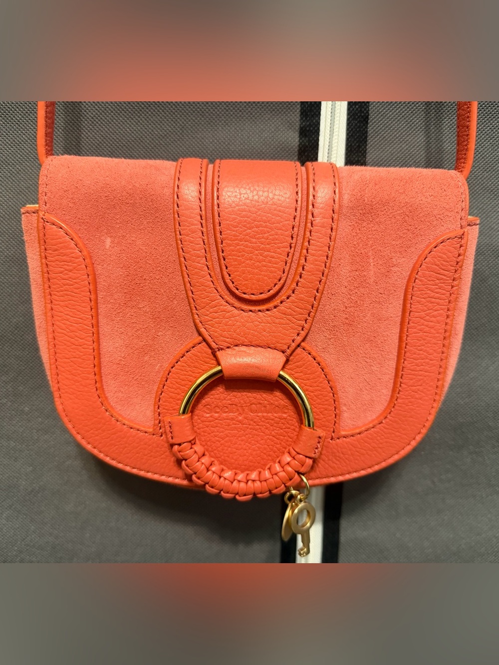 See by Chloe Hana Mini Crossbody bag in Orange